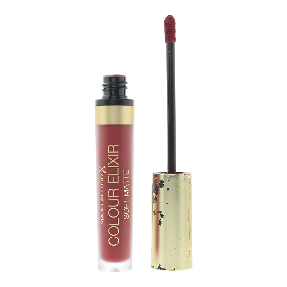 Max Factor Colour Elixir Soft Matte 40 Soft Berry Liquid Lipstick 4ml - Glow Empire