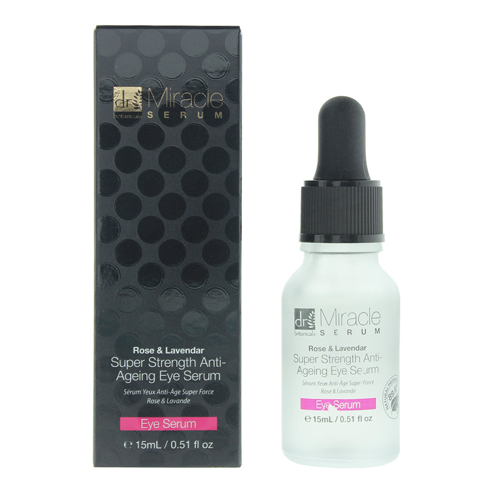 Dr Botanicals Rose Lavender Super Strength Anti-Ageing Eye Serum 15ml - Glow Empire