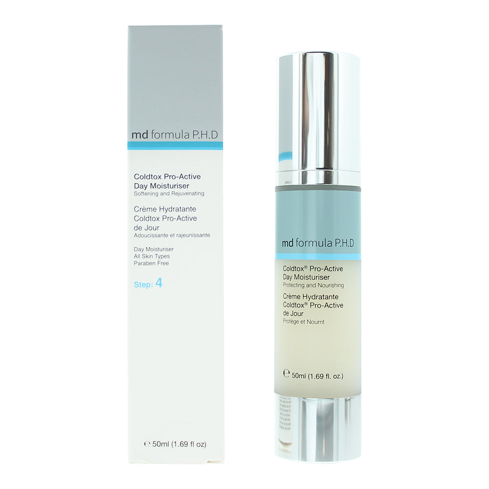 MD Formula PHD Coldtox Pro Active Day Moisturiser 50ml - Glow Empire
