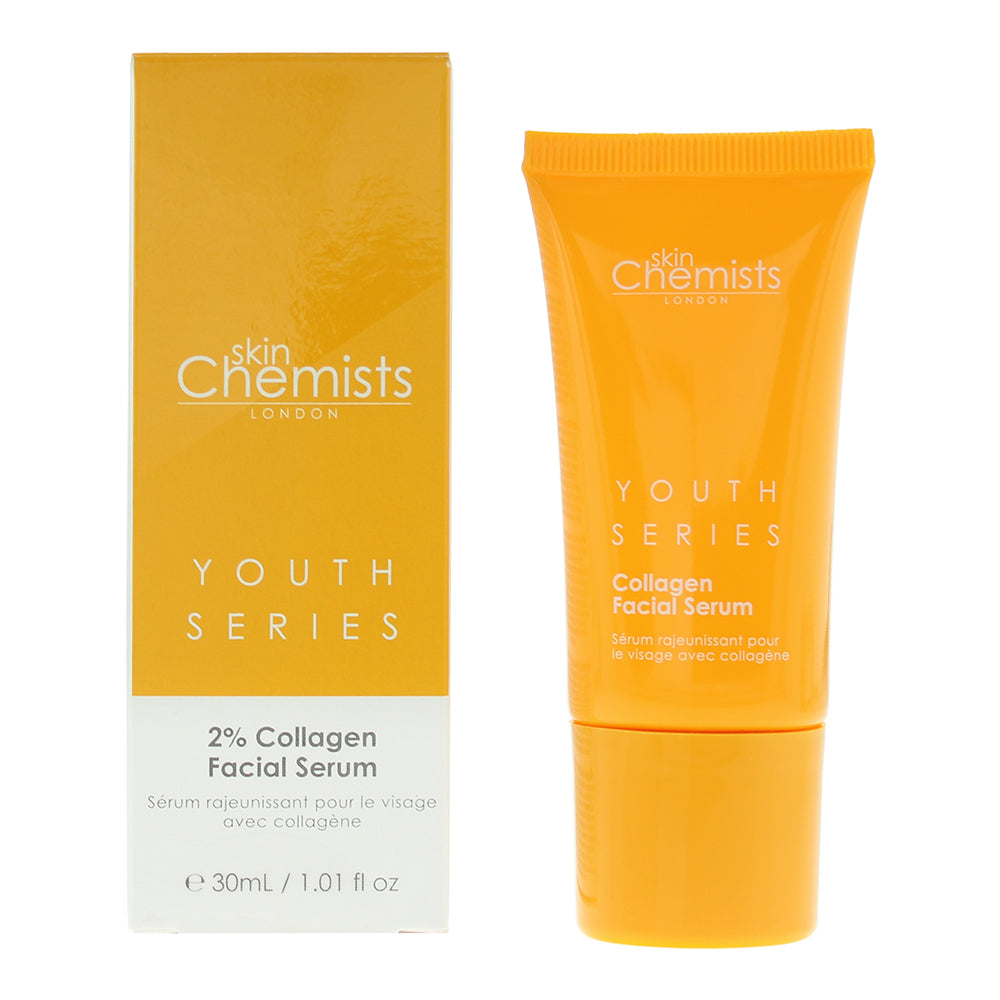 Skin Chemists Youth Series  2% Collagen Facial Serum 30ml - Glow Empire