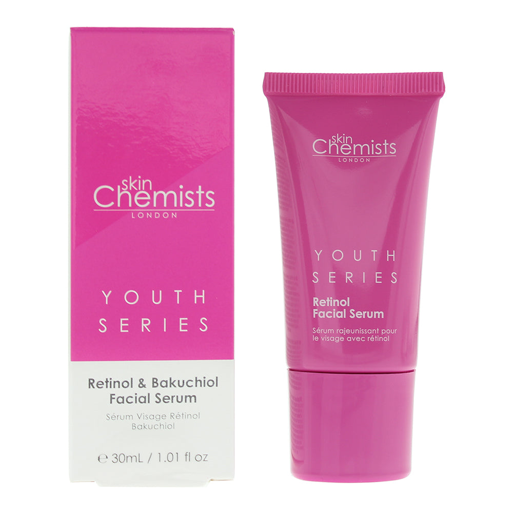 Skin Chemists Youth Series Retinol Bakuchiol Facial Serum 30ml - Glow Empire