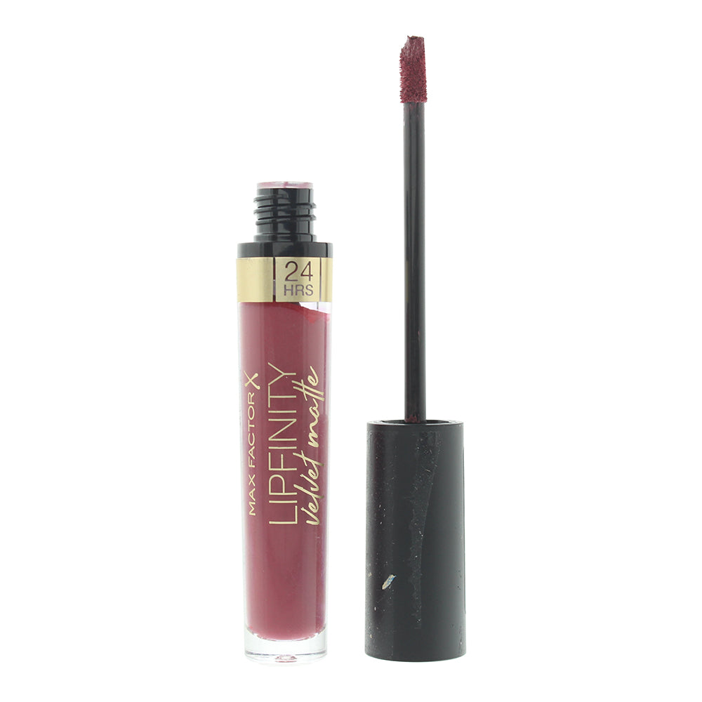 Max Factor Lipfinity Velvet Matte Liquid Lipstick 4ml - 005 Matte Merlot - Glow Empire