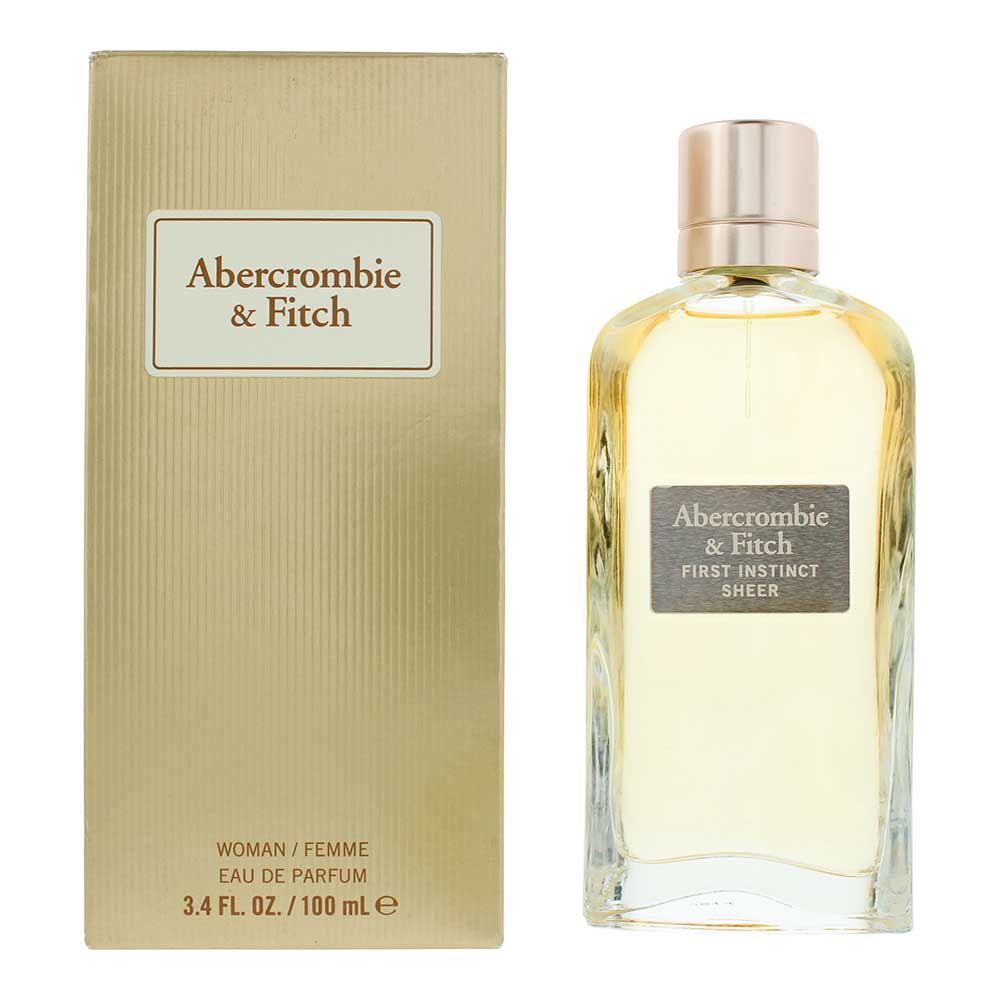 Abercrombie & Fitch First Instinct Sheer Eau de Parfum 100ml Spray - Glow Empire