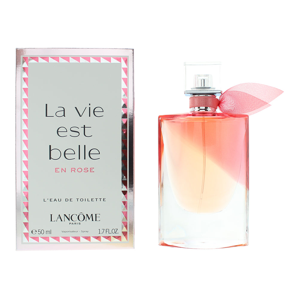 Lancôme La Vie Est Belle En Rose Eau de Toilette 50ml Spray - Glow Empire
