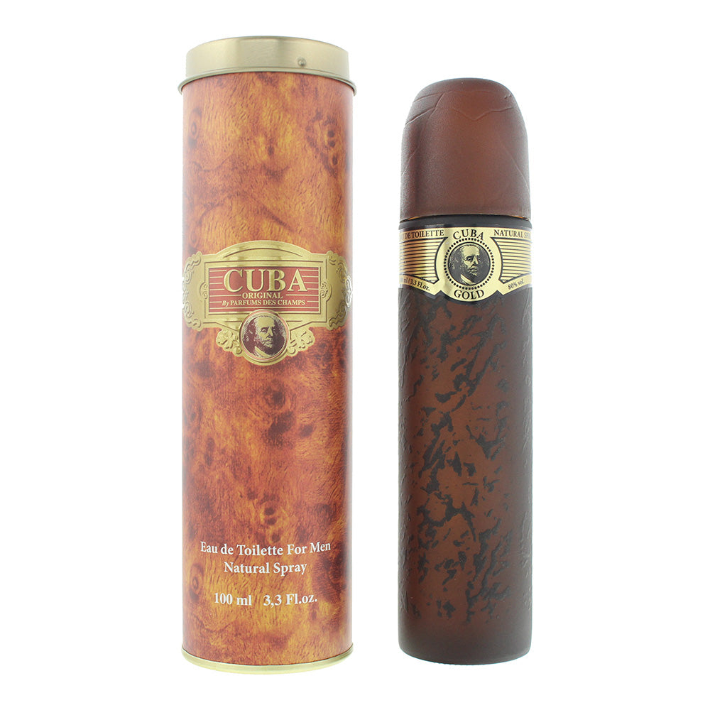 Cuba Gold Eau de Toilette 100ml Spray - Glow Empire
