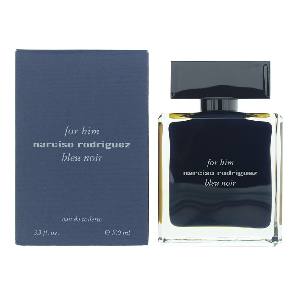 Narciso Rodriguez Bleu Noir Eau de Toilette 100ml Spray - Glow Empire