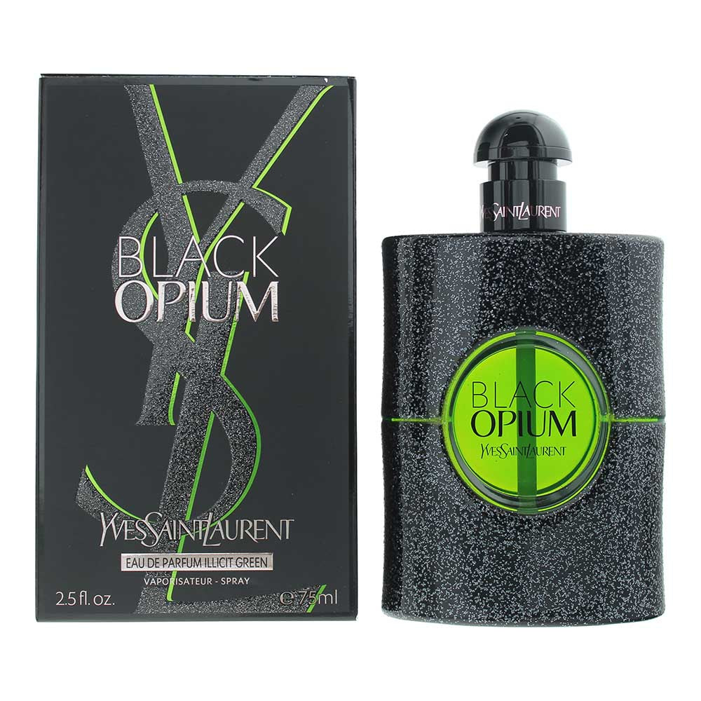 Yves Saint Laurent Black Opium Illicit Green Eau de Parfum 75ml - Glow Empire