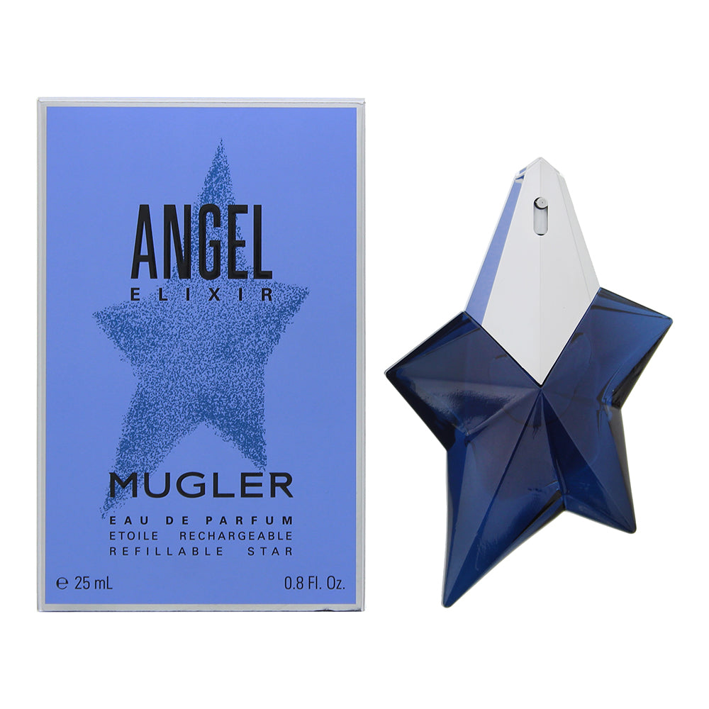 Mugler Angel Elixir Eau de Parfum 25ml Refillable Spray - Glow Empire