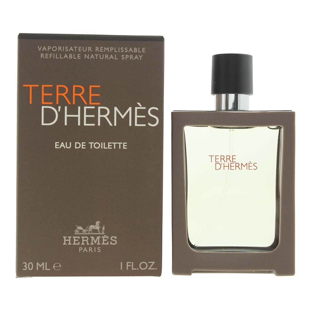 Hermès Terre d'Hermès Eau de Toilette 30ml Refillable  - Glow Empire