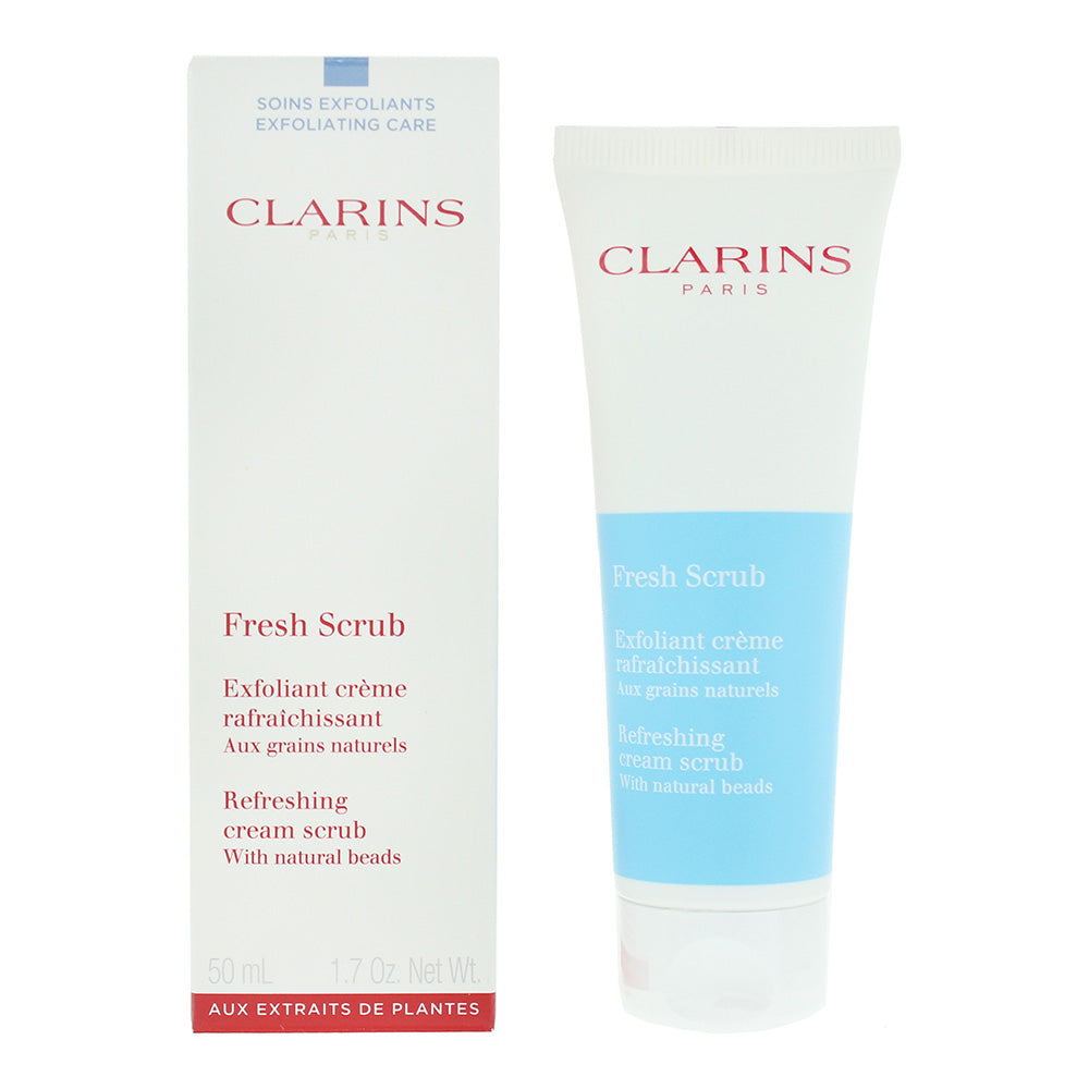 Clarins Fresh Scrub Refreshing Cream Scrub 50ml - Glow Empire