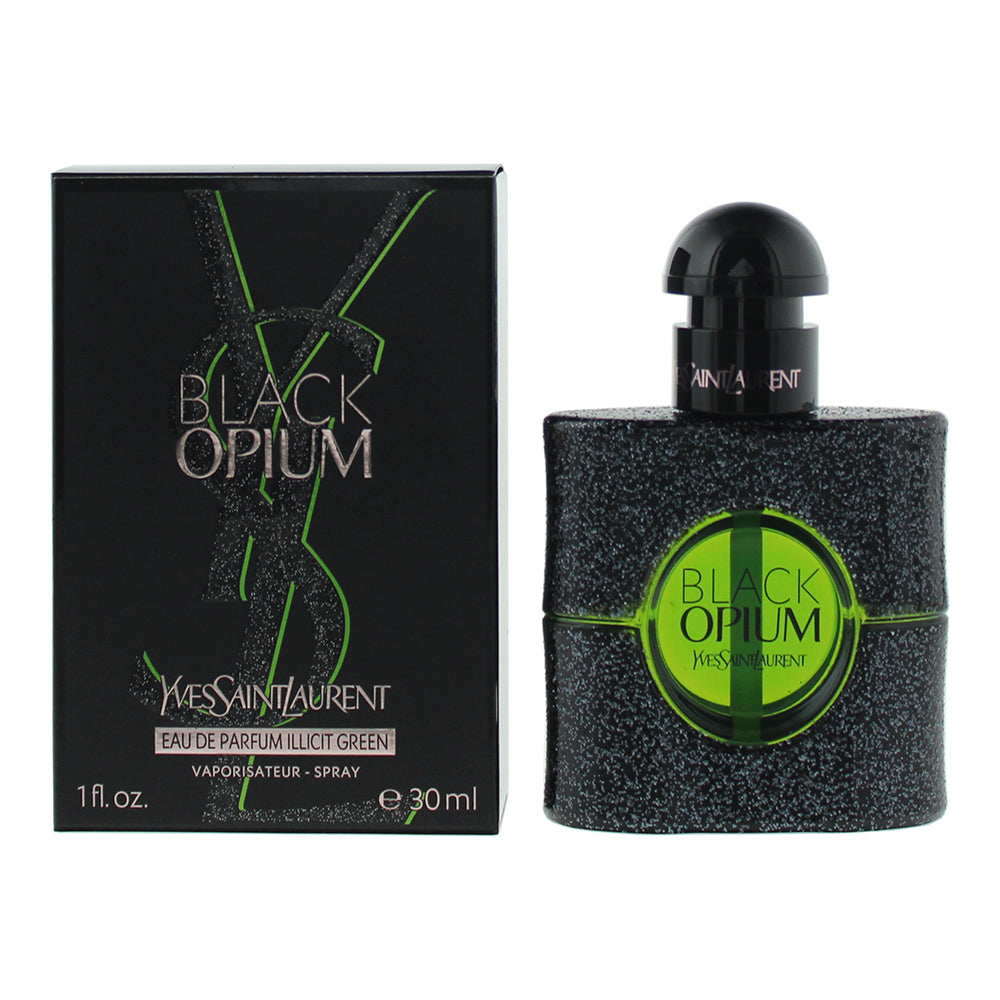 Yves Saint Laurent Black Opium Illicit Green Eau de Parfum 30ml - Glow Empire