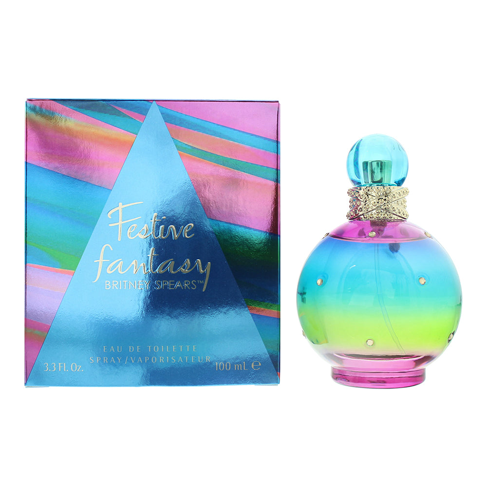 Britney Spears Festive Fantasy Eau de Toilette 100ml - Glow Empire