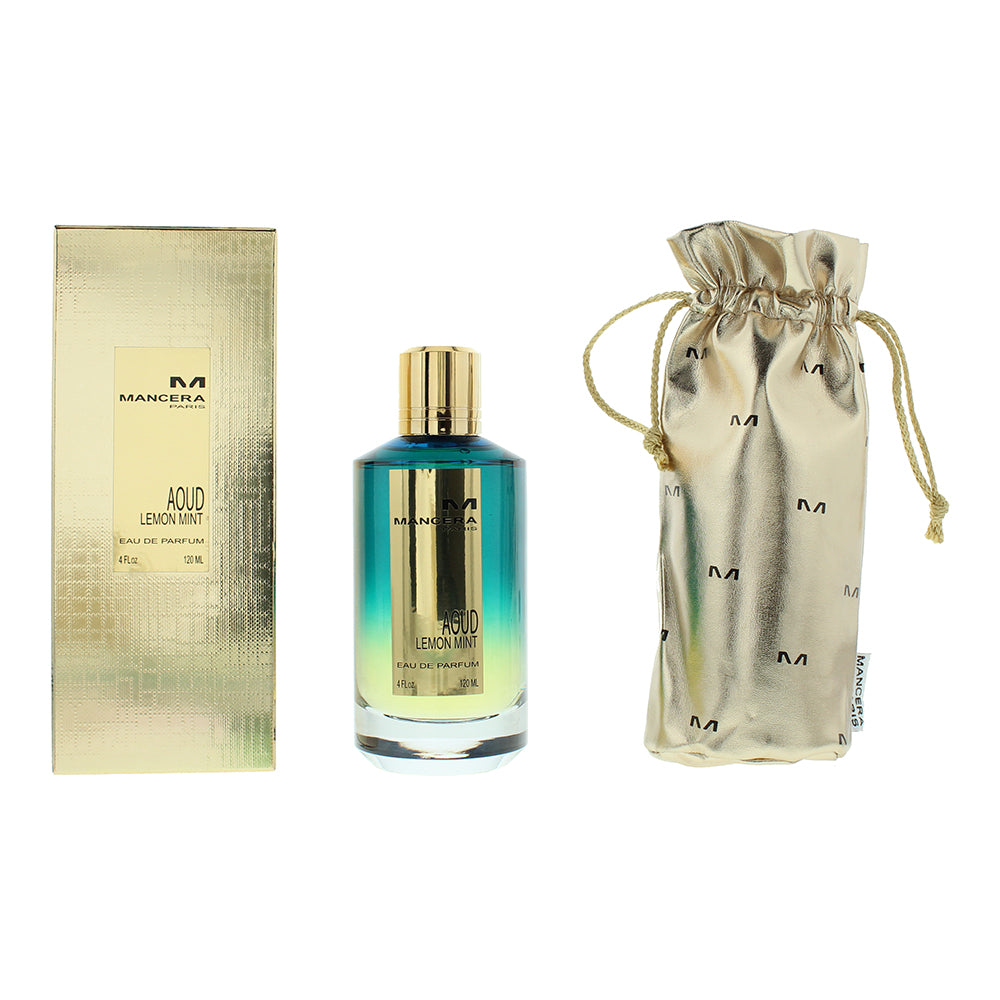Mancera Aoud Lemon Mint Eau de Parfum 120ml Spray  - Glow Empire