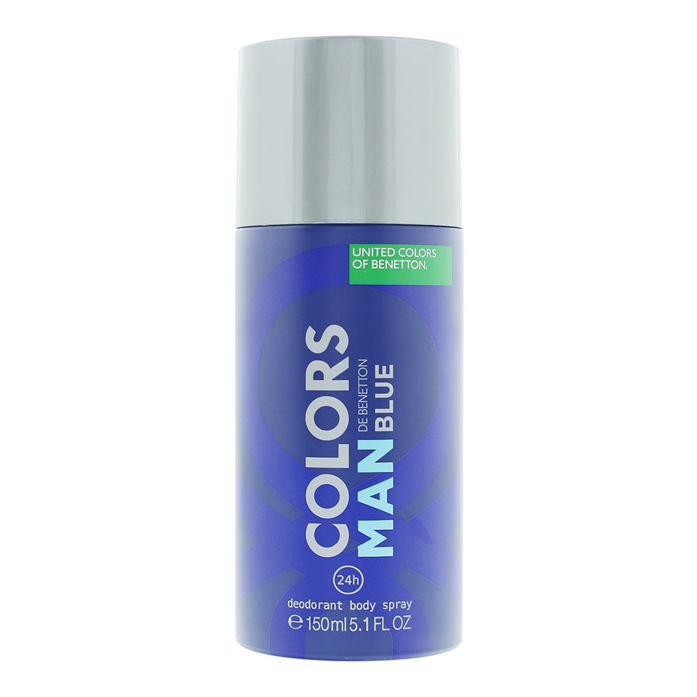 Benetton Colours de Benetton Blue Deodorant Spray 150ml - Glow Empire