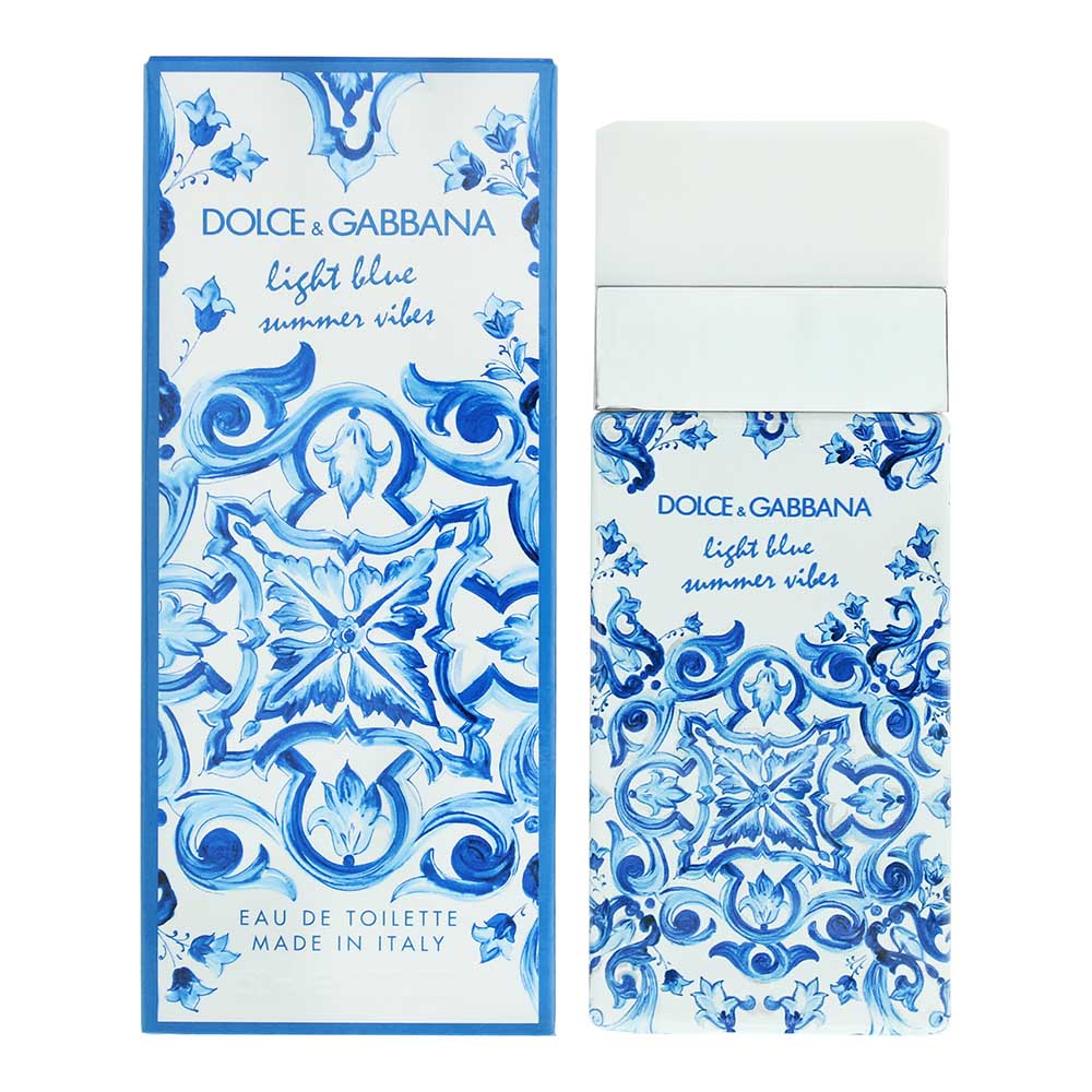 Dolce & Gabbana Light Blue Summer Vibes Eau de Toilette 50ml Spray - Glow Empire