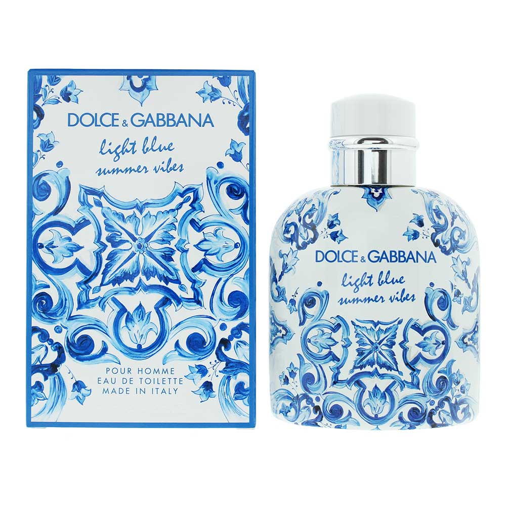 Dolce & Gabbana Light Blue Pour Homme Summer Vibes Eau de Toilette 125ml Spray - Glow Empire
