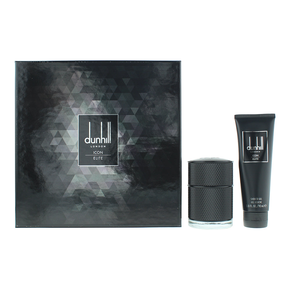 Dunhill Icon Elite Gift Set 50ml EDP + 90ml Shower Gel - Glow Empire