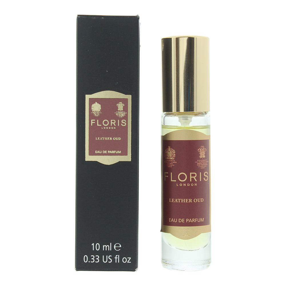Floris Leather Oud Eau de Parfum 10ml - Glow Empire