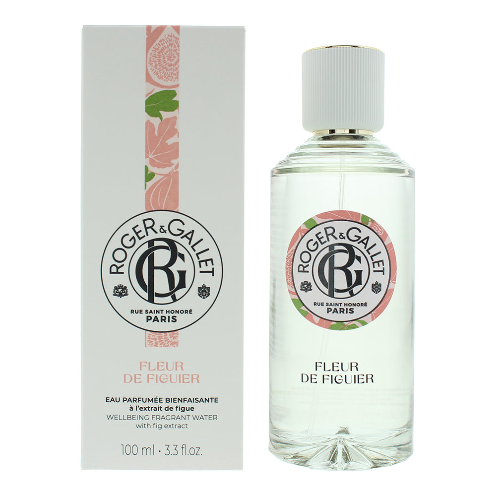 Roger & Gallet Fleur de Figuier Wellbeing Fragrant Water 100ml Spray  - Glow Empire