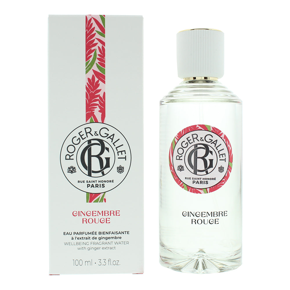 Roger & Gallet Gingembre Rouge Eau Fraiche Perfume 100ml Spray - Glow Empire