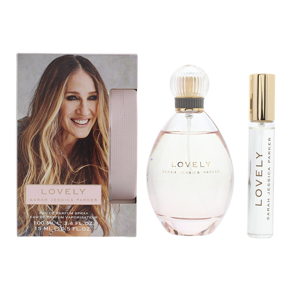 Sarah Jessica Parker Lovely Gift Set 100ml EDP + 15ml EDP - Glow Empire