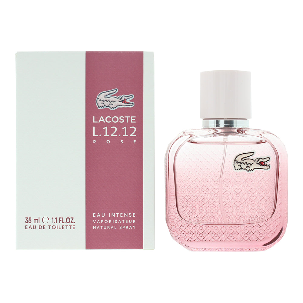 Lacoste Eau de Lacoste L.12.12 Rose Eau Intense Eau de Toilette 35ml - Glow Empire