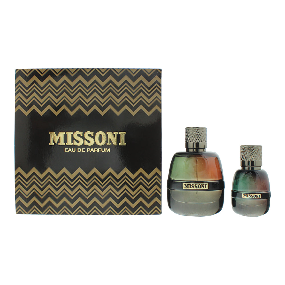 Missoni Pour Homme Gift Set 100ml EDP + 30ml EDP - Glow Empire