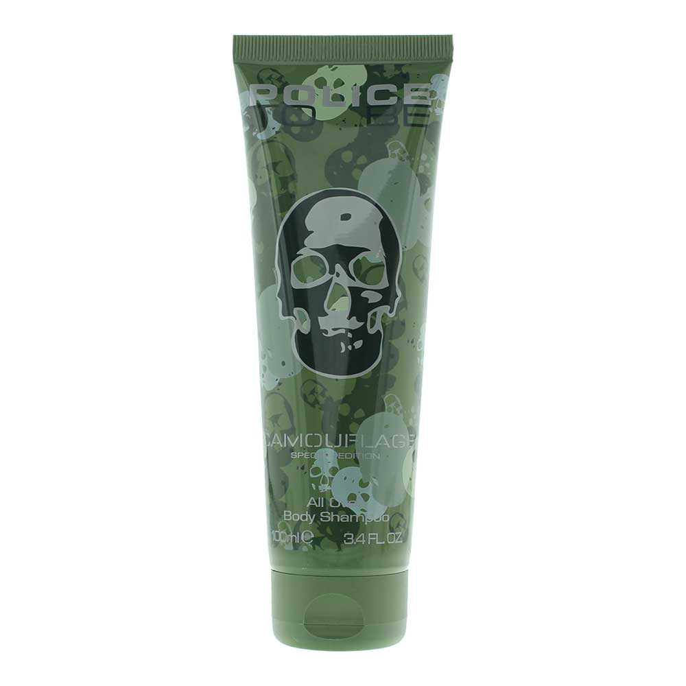 Police To Be Camouflage All Over Body Shampoo 100ml - Glow Empire