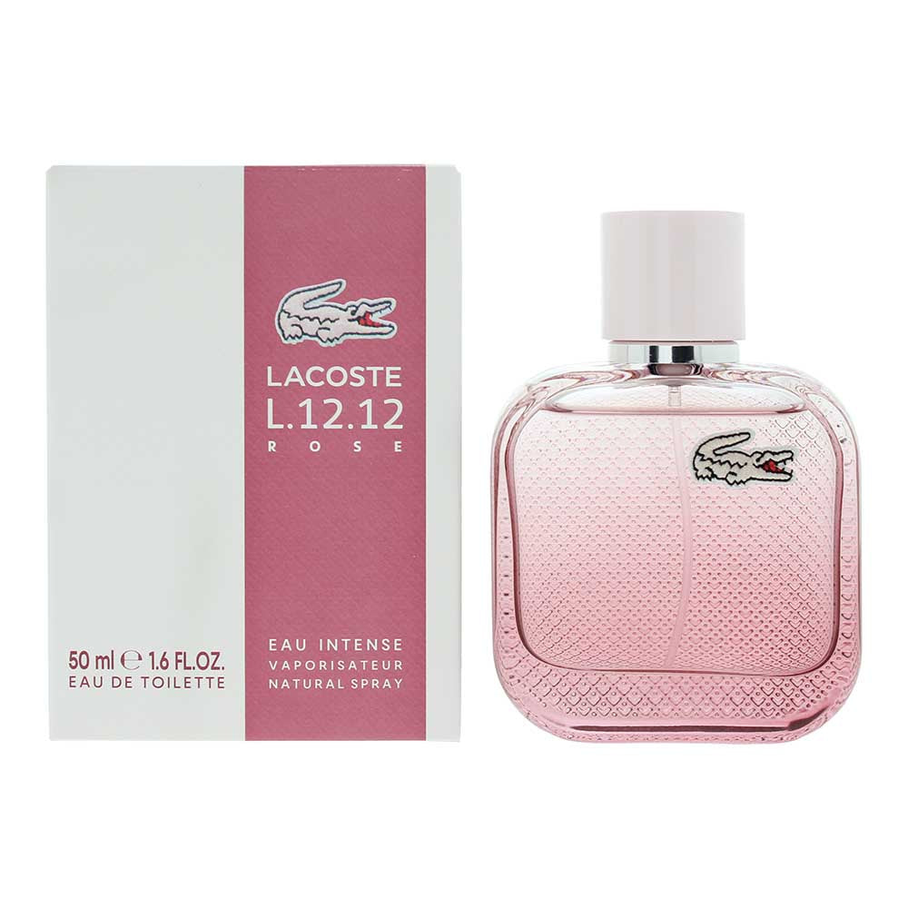 Lacoste L.12.12 Rose Eau Intense Eau de Toilette 50ml - Glow Empire