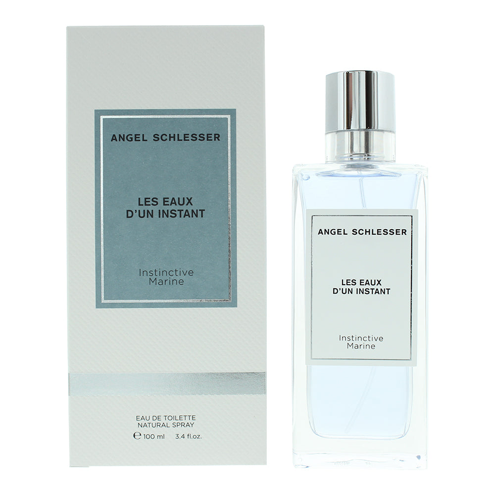 Angel Schlesser Instictive Marine Eau de Toilette 100ml Spray  - Glow Empire