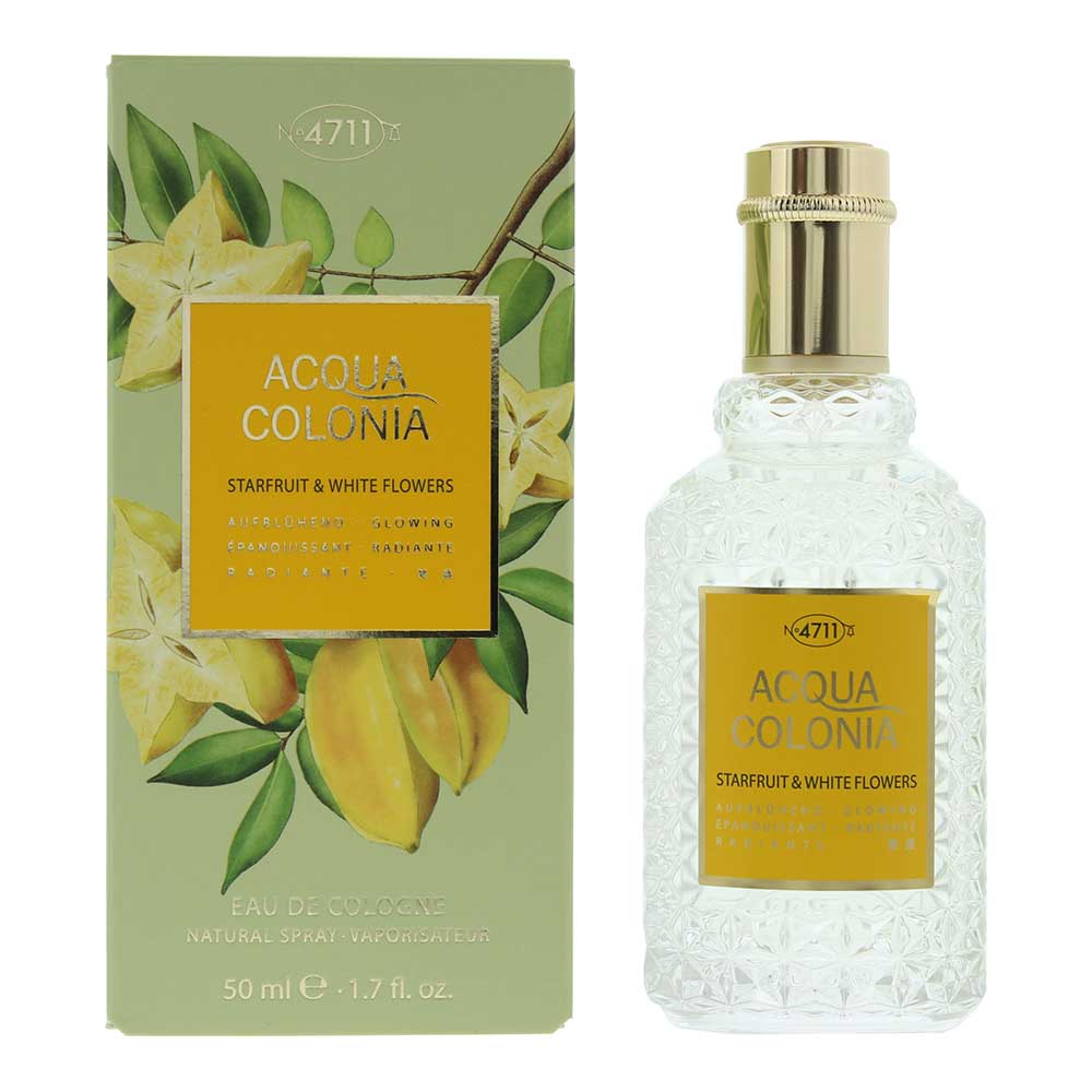 4711 Acqua Colonia Starfruit White Flowers Eau de Cologne 50ml - Glow Empire