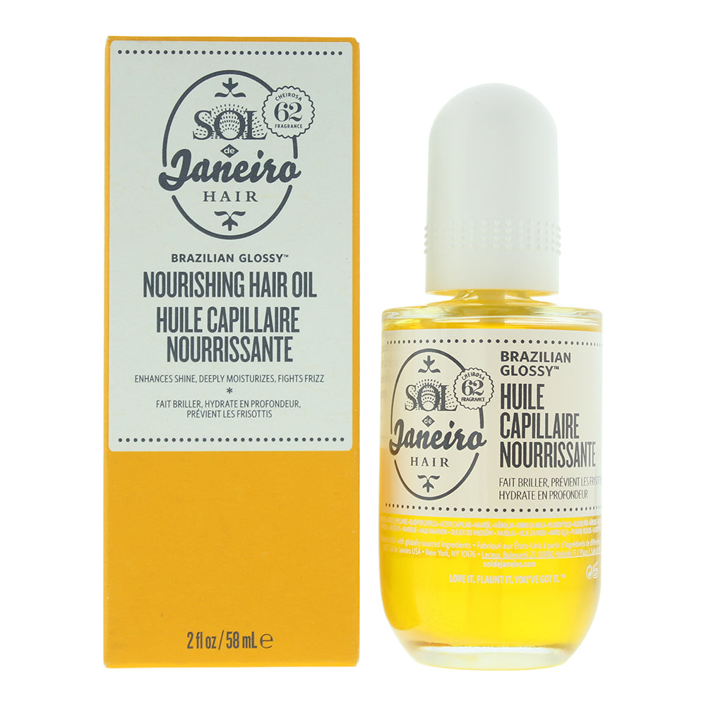 Sol De Janeiro Brazilian Glossy Nourishing Hair Oil 58ml - Glow Empire