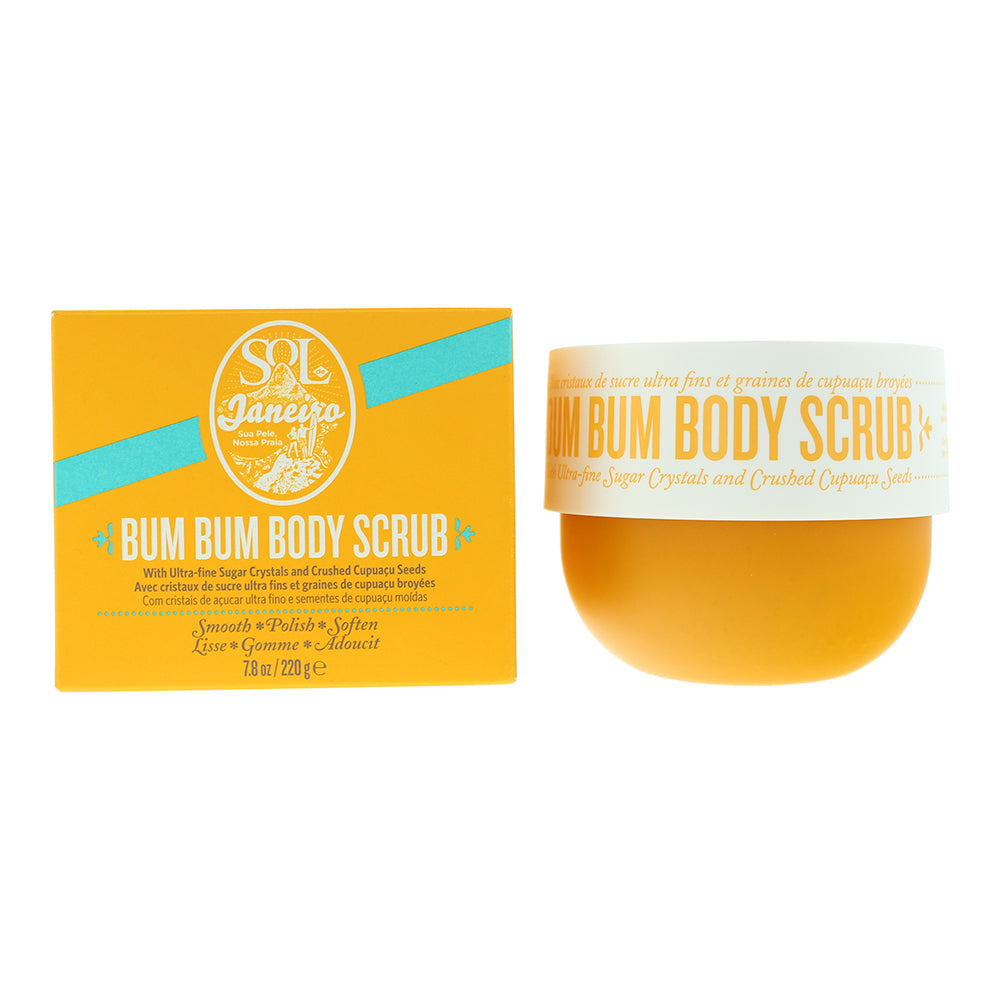 Sol De Janeiro Brazilian Bum Bum Body Scrub 220ml - Glow Empire