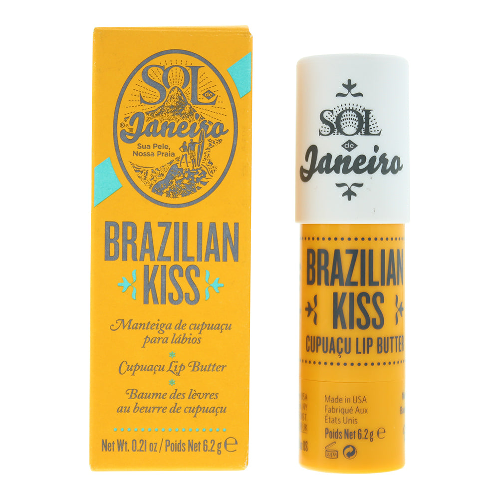 Sol De Janeiro Brazilian Kiss Cupuaçu Lip Butter 6.2g - Glow Empire