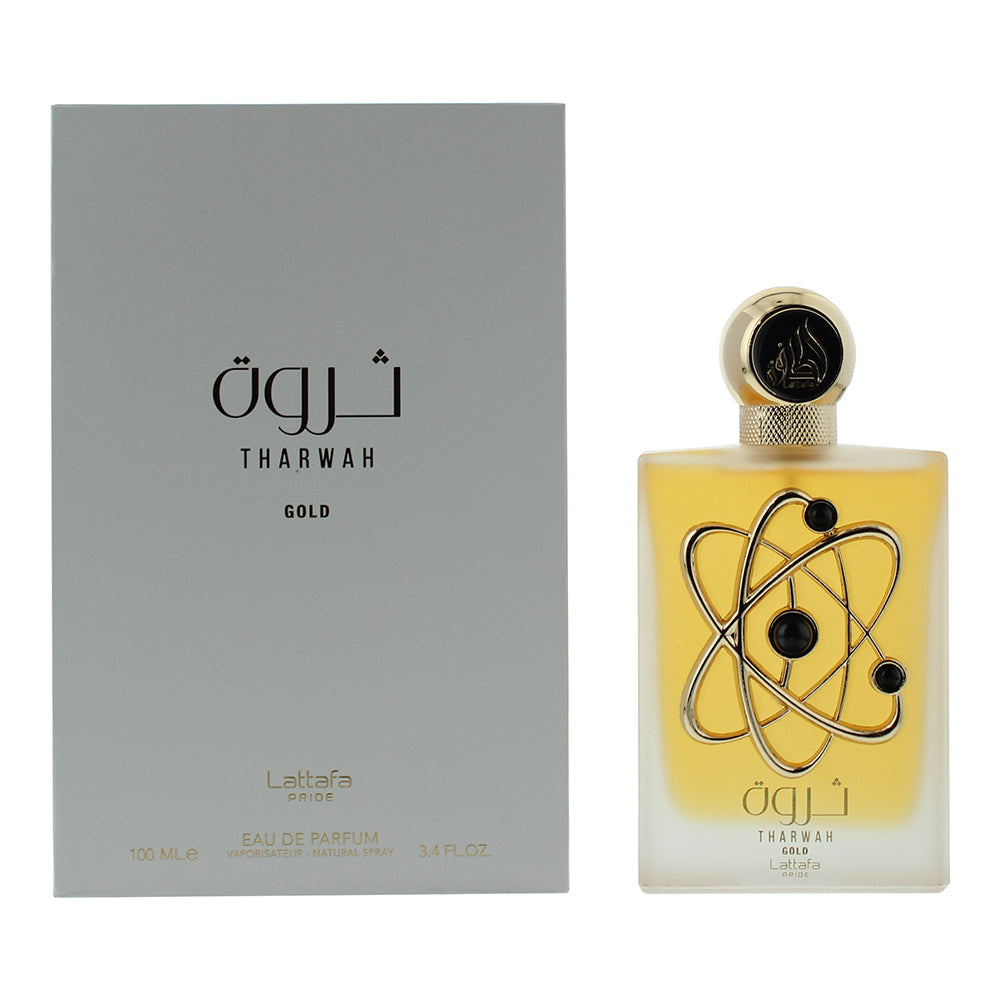 Lattafa Perfumes Tharwah Gold Eau de Parfum 100ml Spray  - Glow Empire