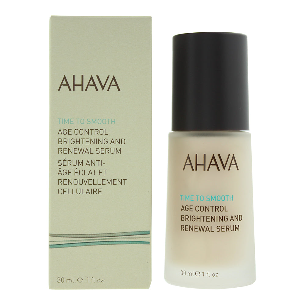 Ahava Time To Smooth Age Control Brightening & Renewal Serum 30ml - Glow Empire