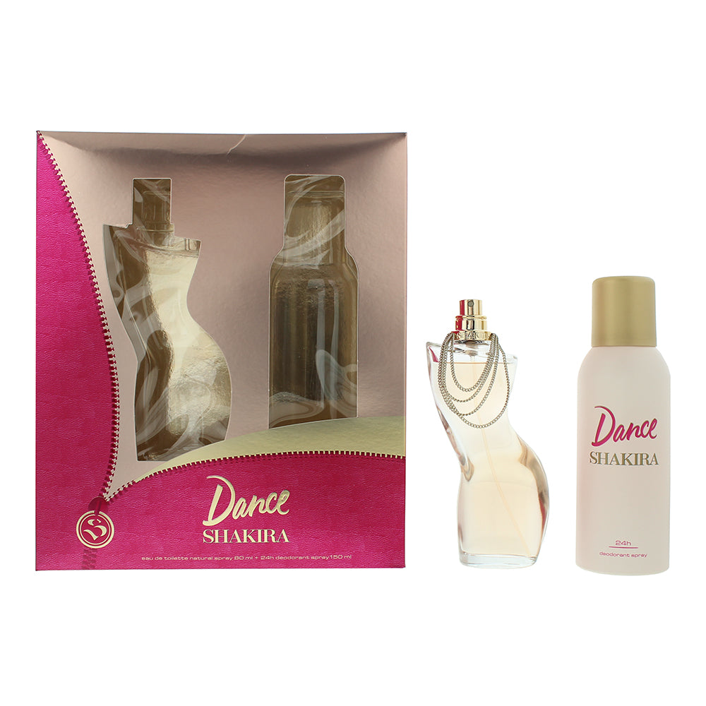Shakira Dance Gift Set 80ml EDT + 150ml Deodorant Spray - Glow Empire