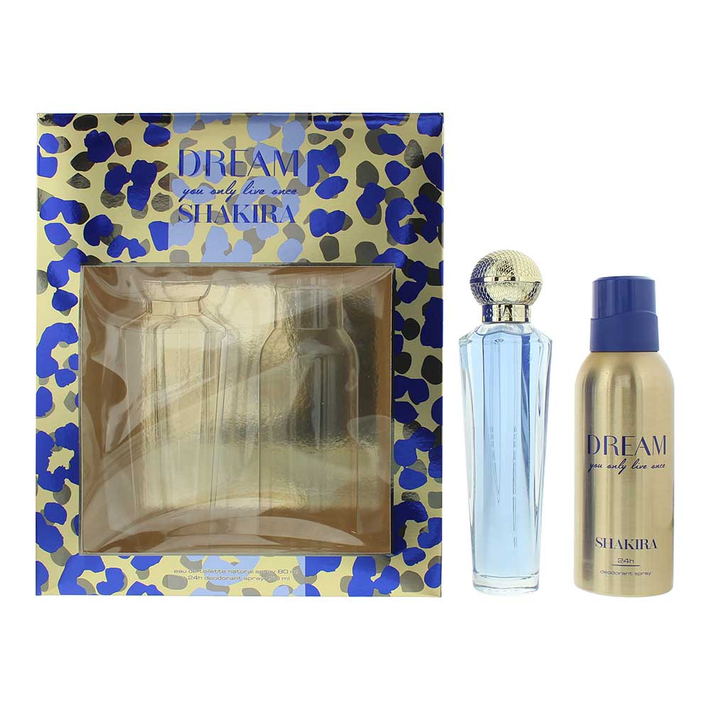 Shakira Dream Gift Set 80ml EDT + 150ml Deodorant Spray - Glow Empire