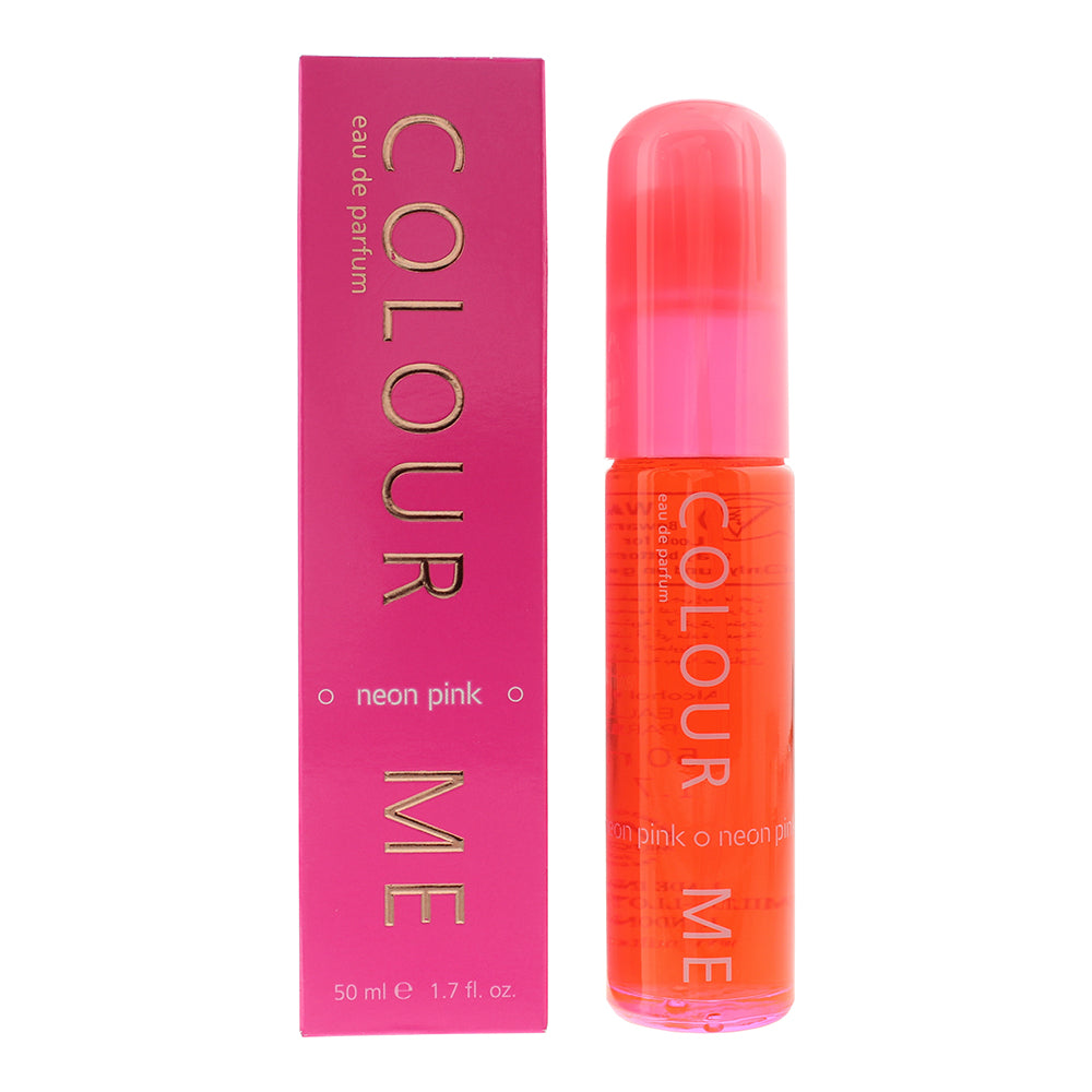 Milton Lloyd Colour Me Femme Neon Pink Eau de Parfum 50ml - Glow Empire