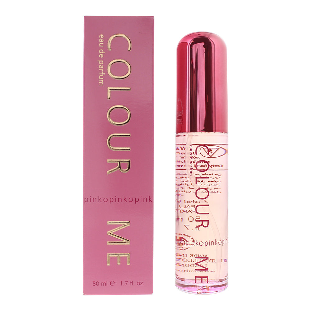 Milton Lloyd Colour Me Femme Pink Eau de Parfum 50ml - Glow Empire