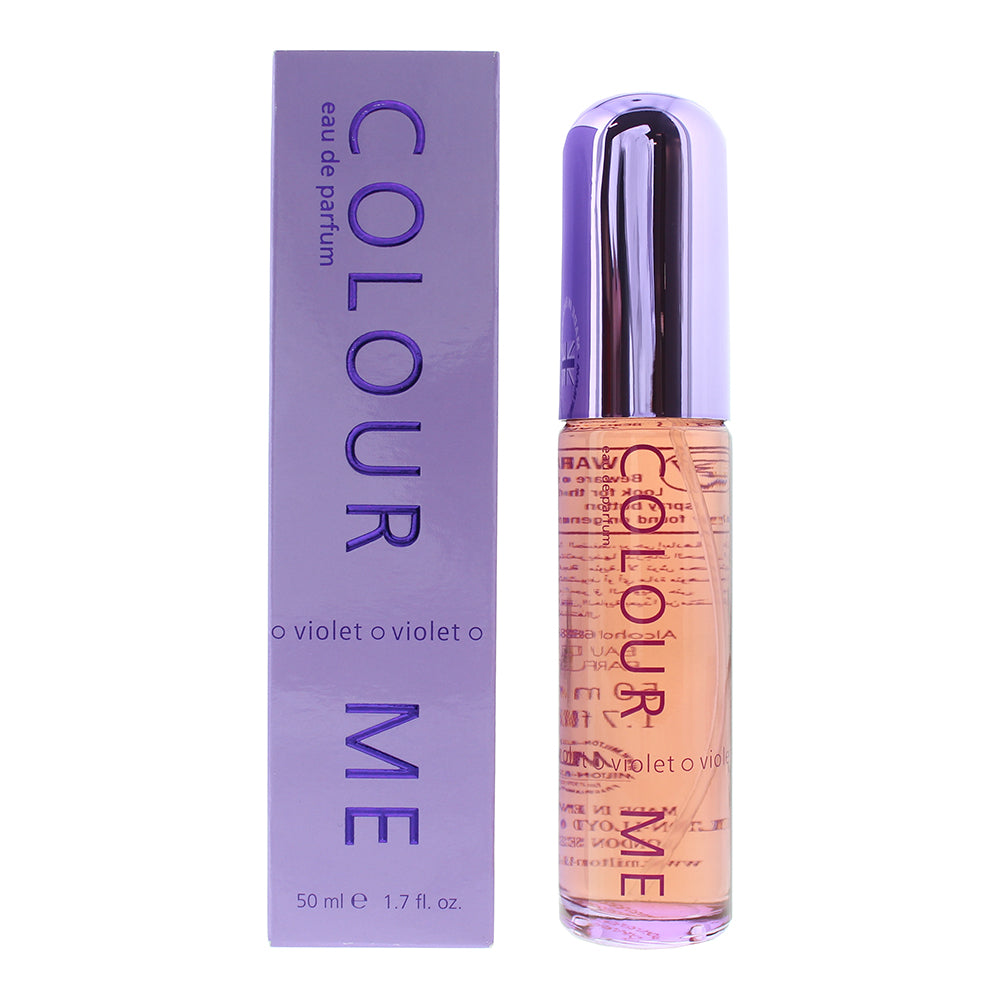 Milton Lloyd Colour Me Femme Violet Eau de Parfum 50ml - Glow Empire