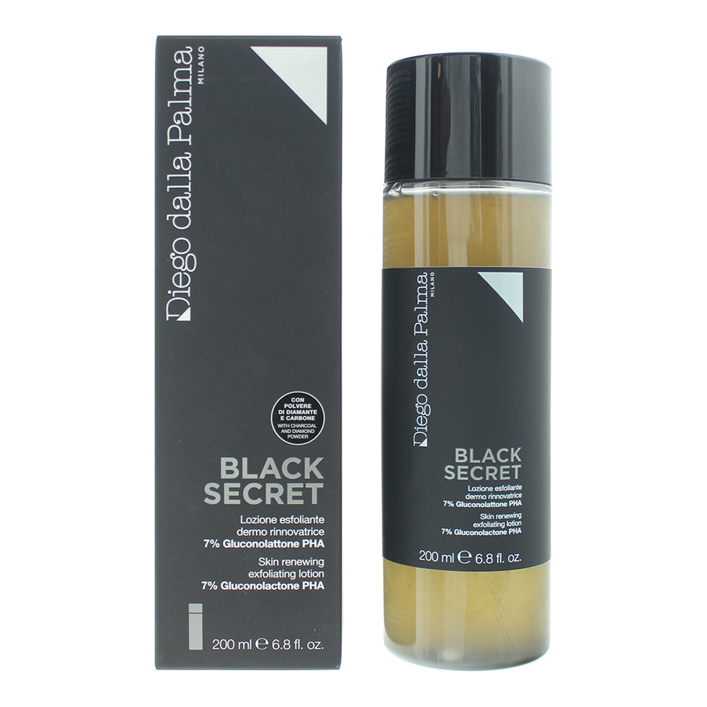 Diego Dalla Palma Black Secret Skin Renewing Exfoliating Lotion 200ml - Glow Empire