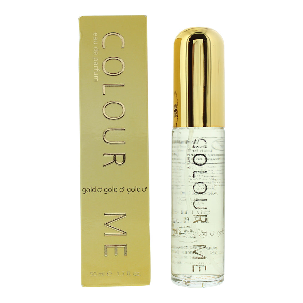 Milton Lloyd Colour Me Homme Gold Eau de Parfum 50ml - Glow Empire