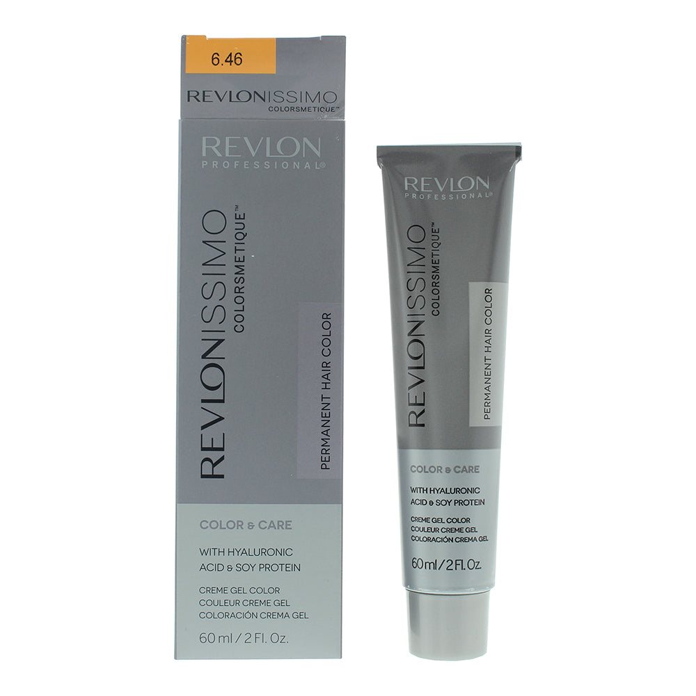 Revlon Revlonissimo Colorsmetique 6.46 Dark Red Copper Blonde Hair Colour 60ml - Glow Empire