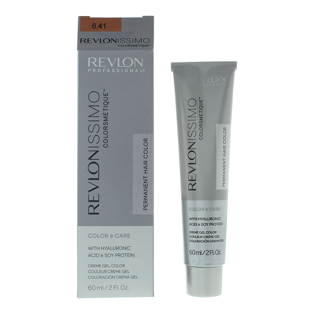 Revlon Revlonissimo Colorsmetique Permanent Hair Color 60ml - 6,41 - Glow Empire