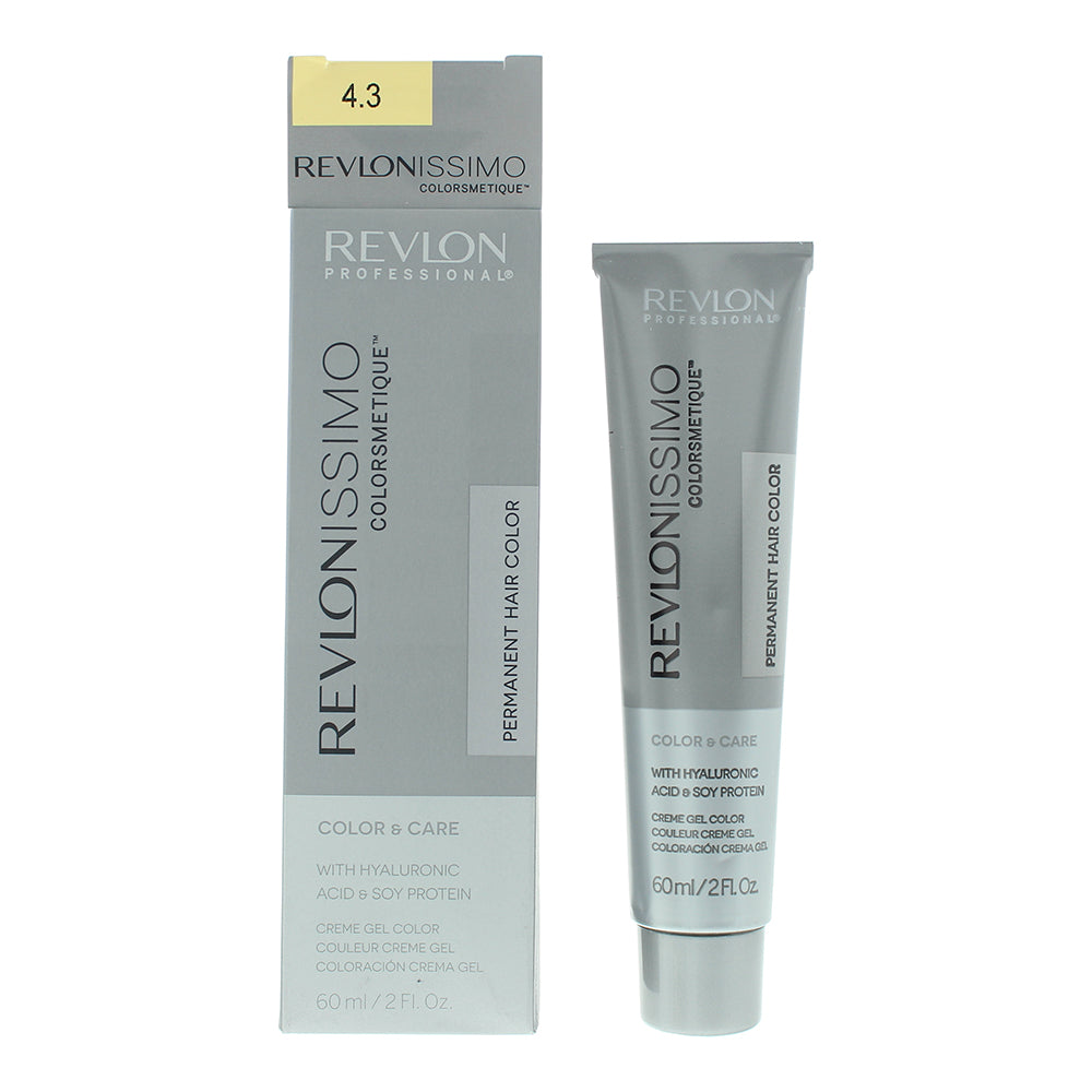 Revlon Revlonissimo Colorsmetique 60ml - 4.3 Medium Golden Brown - Glow Empire
