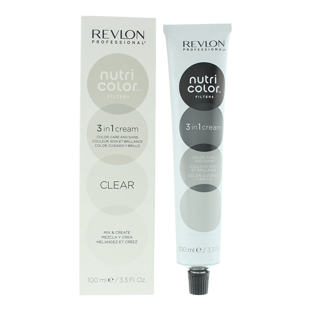 Revlon Nutri Color Filters Clear 3-in-1 Hair Cream 100ml - Glow Empire