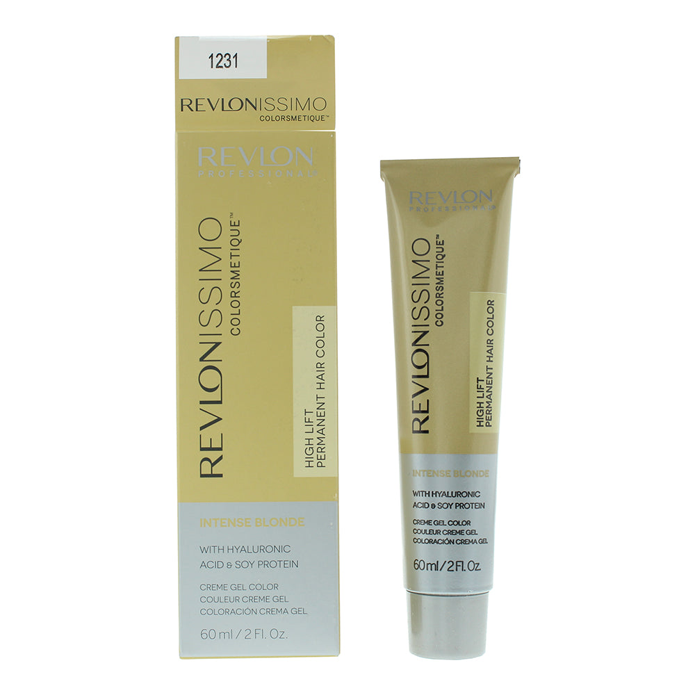 Revlon Revlonissimo Colorsmetique Permanent Hair Colour 60ml - 1231 Beige - Glow Empire