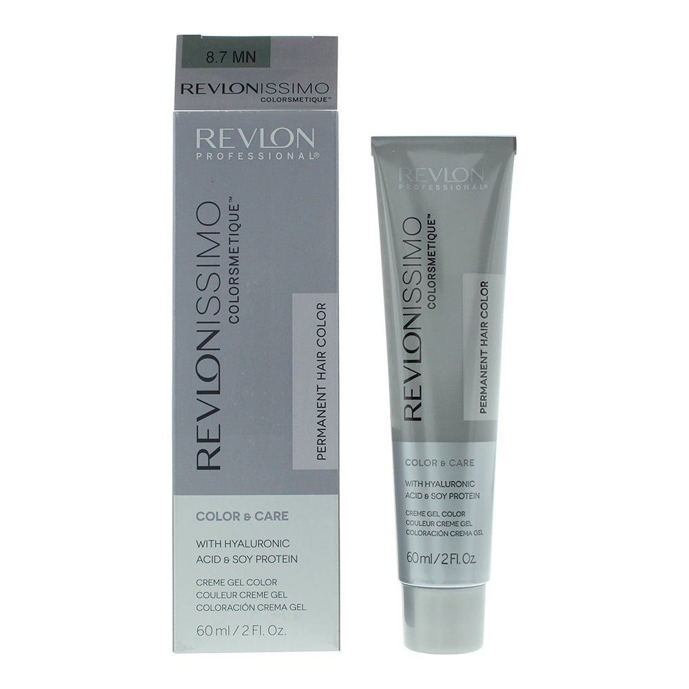 Revlon Revlonissimo Colorsmetique 8.7MN Light Blonde Maximum Hair Colour 60ml - Glow Empire