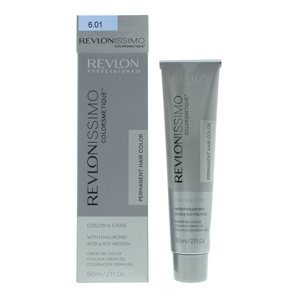 Revlon Revlonissimo Colorsmetique 6.01 Dark Natural Ash Blonde Hair Colour 60ml - Glow Empire